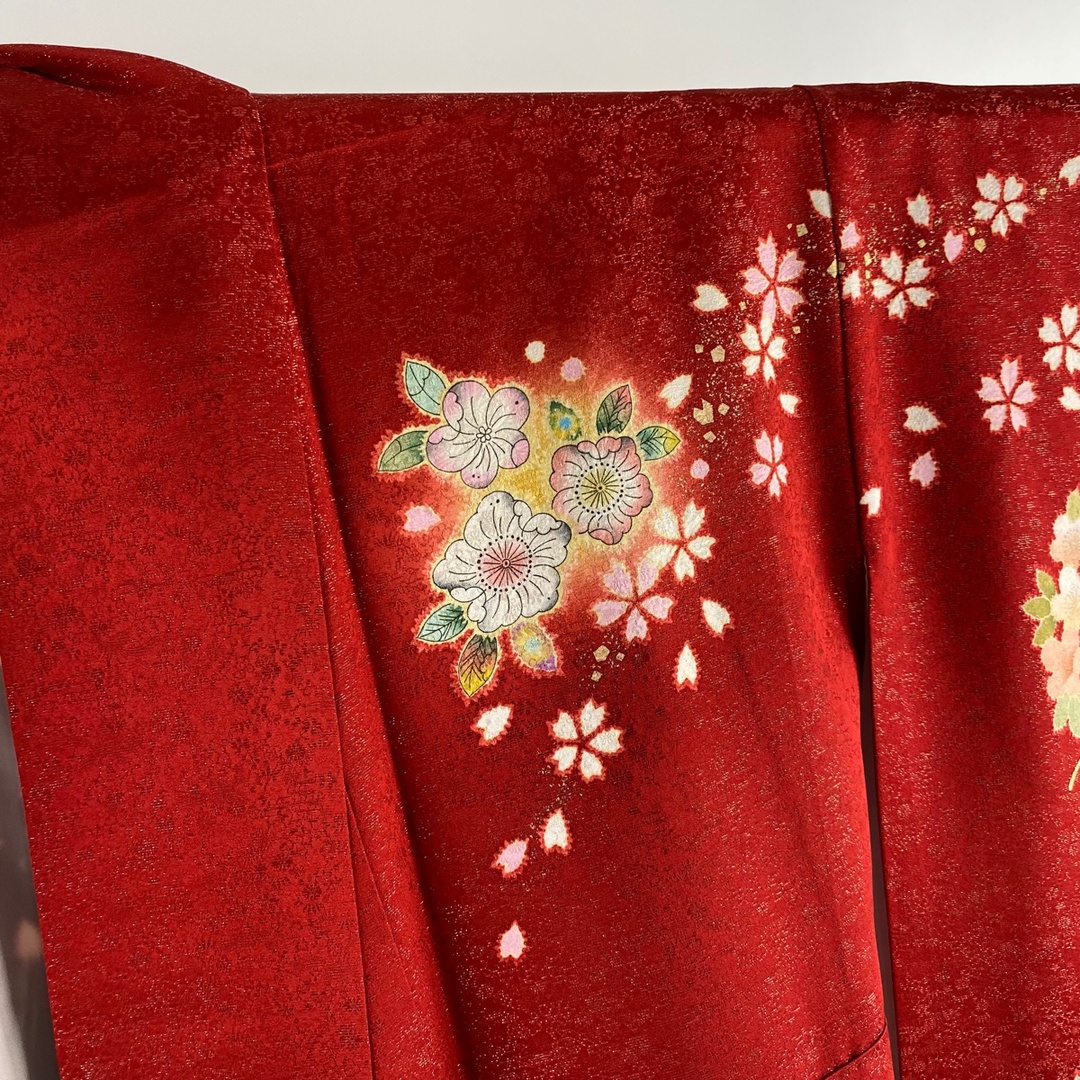 振袖 美品 逸品 身丈168cm 裄丈67cm 正絹 【中古】 振袖 美品 逸品 身丈168cm 裄丈67cm 正絹