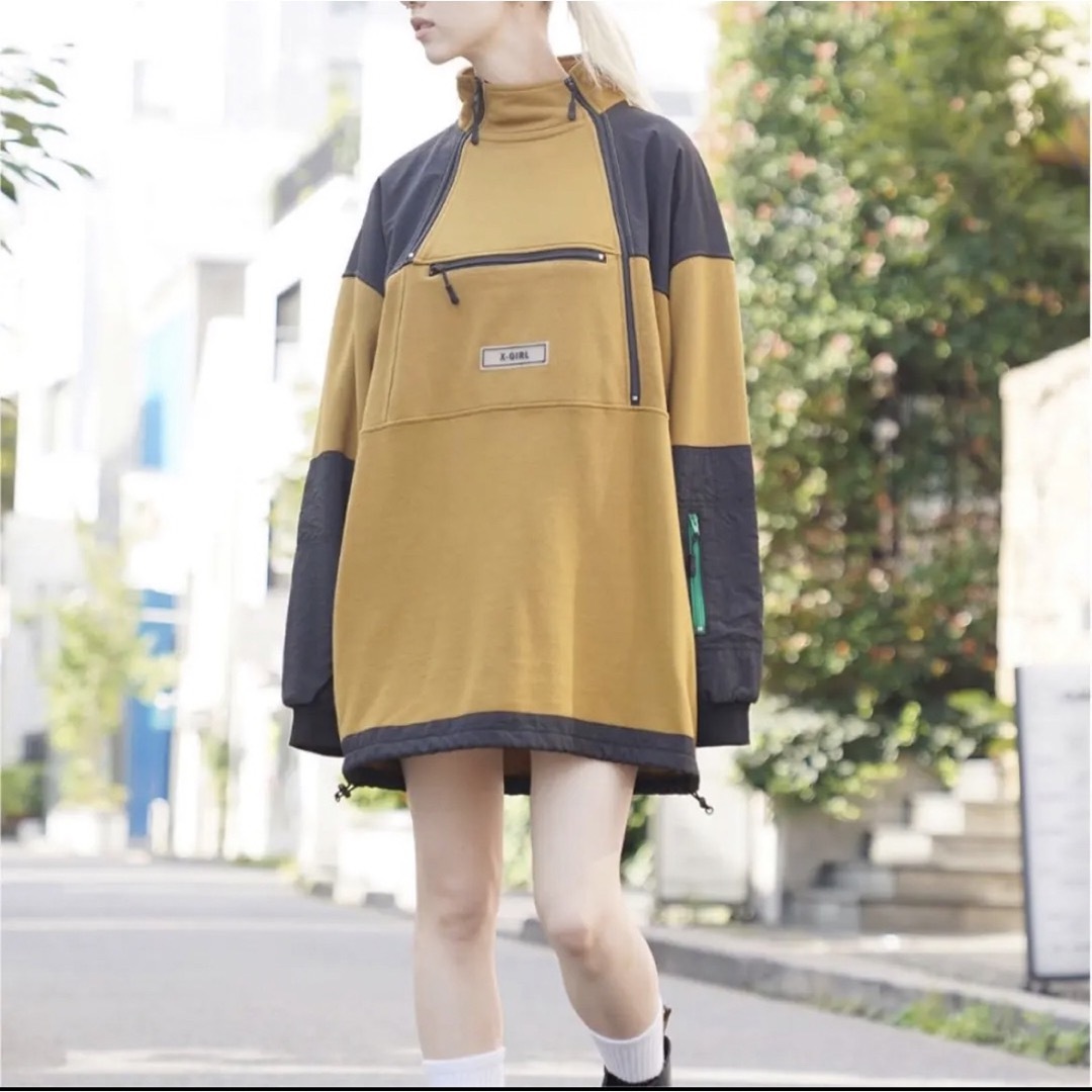 X-girl MOUNTAIN SWEAT DRESS