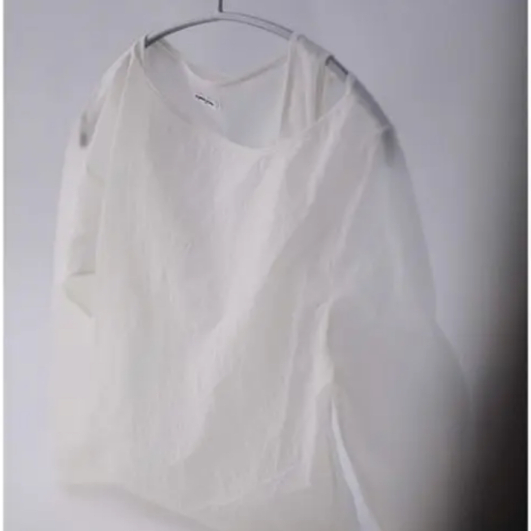 FUMIKA UCHIDA taffeta layered tops トップス-