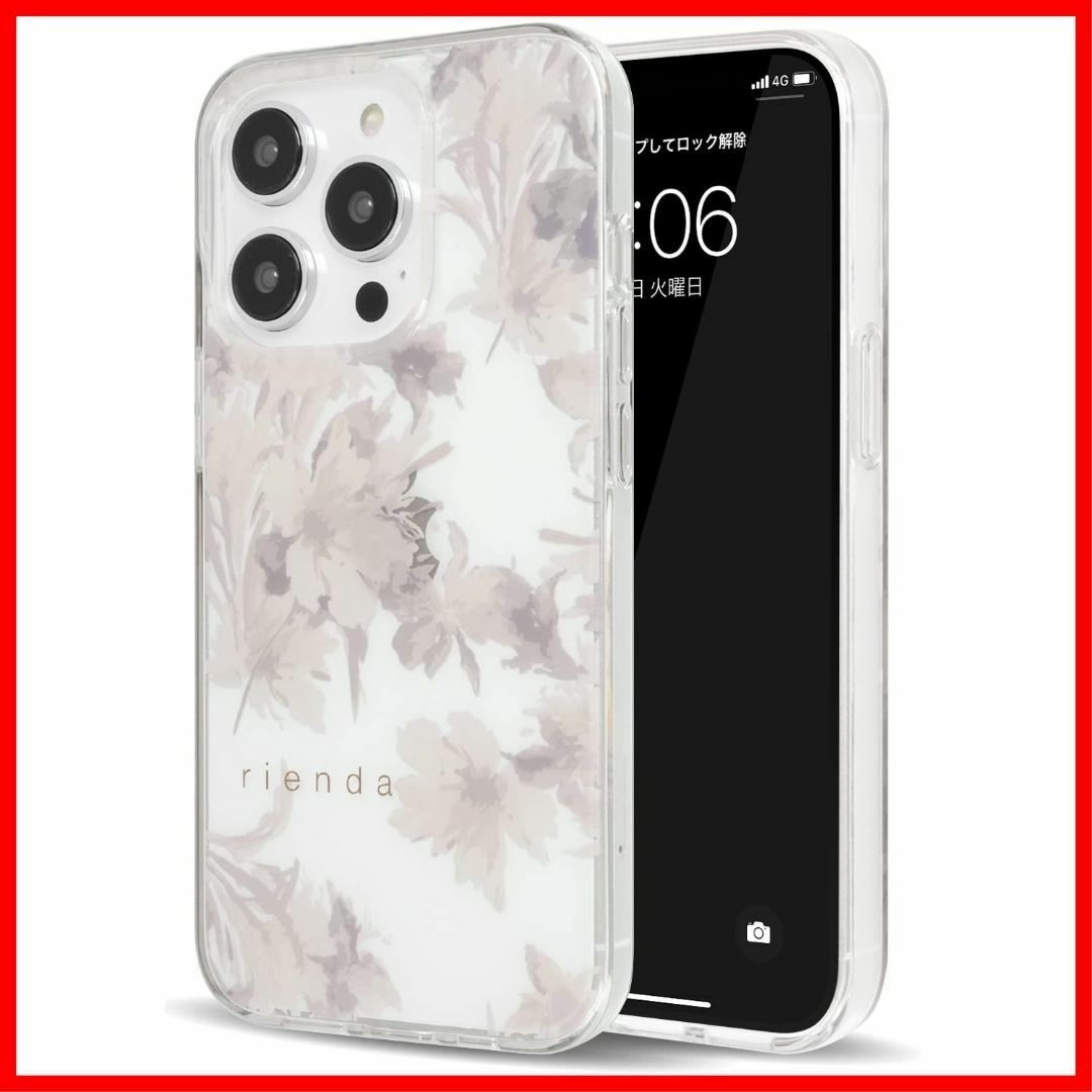 【特価商品】【 rienda 正規品 】 iPhone14 Pro 花柄 ケース