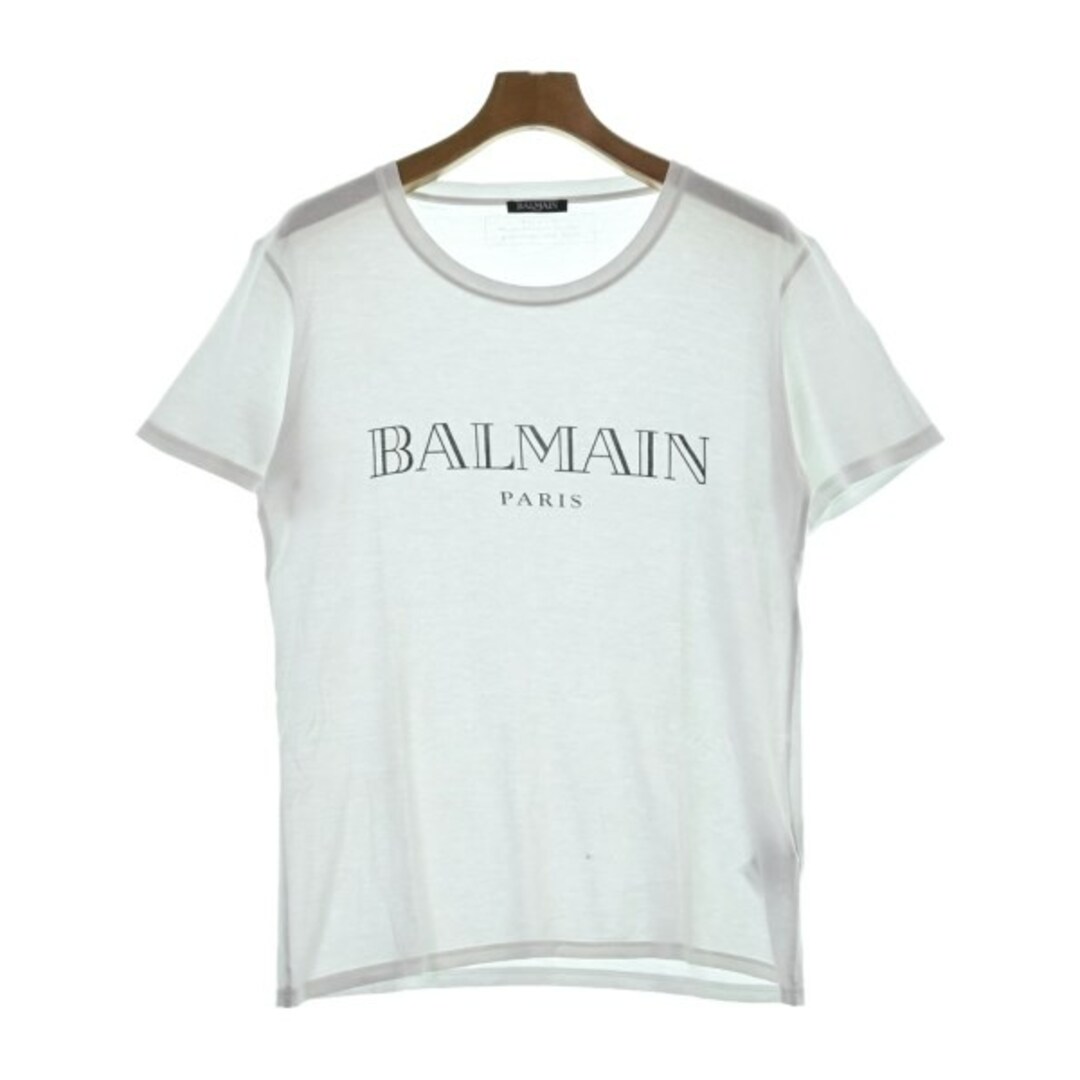 BALMAIN - BALMAIN バルマン Tシャツ・カットソー S 白 【古着】【中古