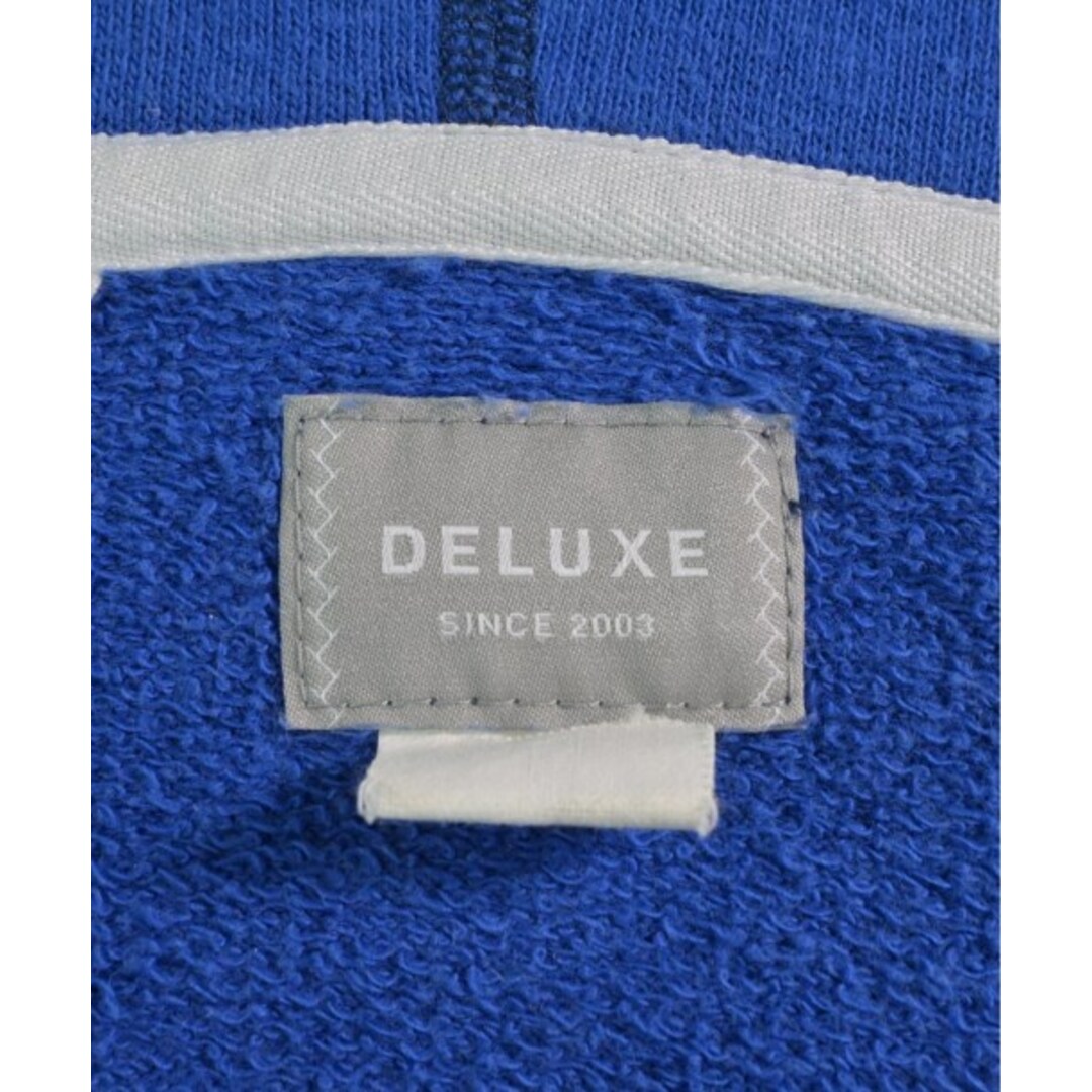 DELUXE - Deluxe デラックス パーカー L 青 【古着】【中古】の通販 by