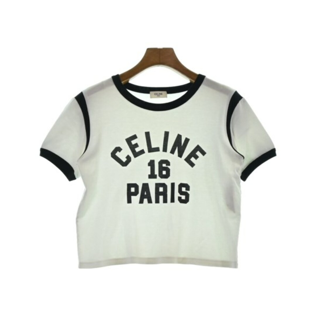 CELINE セリーヌ Tシャツ・カットソー XS 白