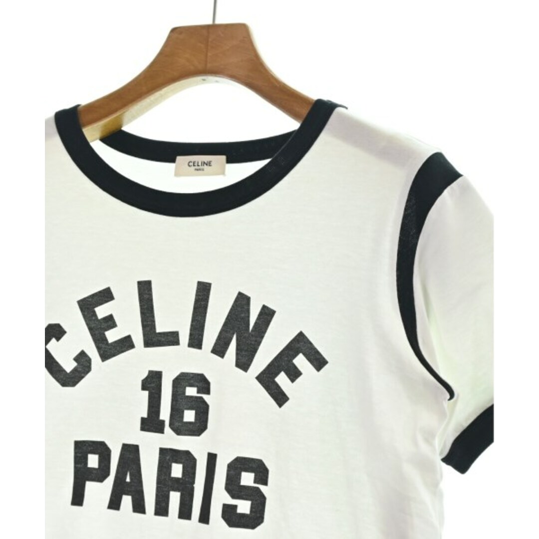 CELINE セリーヌ Tシャツ・カットソー XS 白