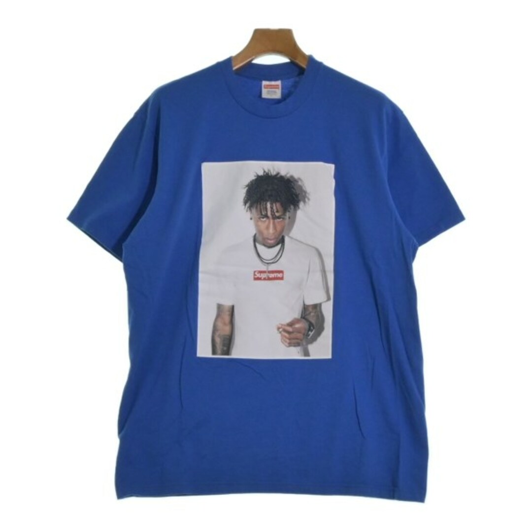 Supreme シュプリーム Tシャツ・カットソー L 青