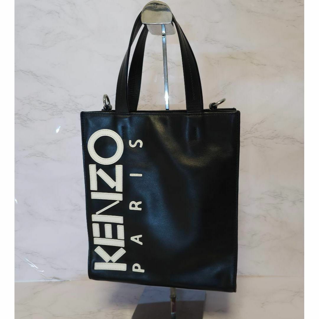 KENZO - 極美品 ☆ケンゾー 2way ショッピング トートバッグ ロゴ