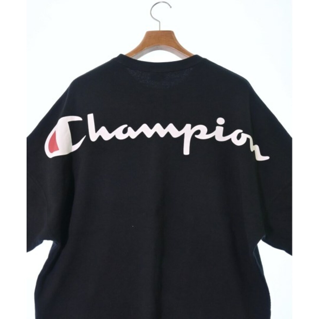 Champion(チャンピオン)のCHAMPION チャンピオン Tシャツ・カットソー L 黒 【古着】【中古】 メンズのトップス(Tシャツ/カットソー(半袖/袖なし))の商品写真