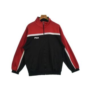 フィラ(FILA)のFILA フィラ ブルゾン（その他） S 黒x赤 【古着】【中古】(その他)