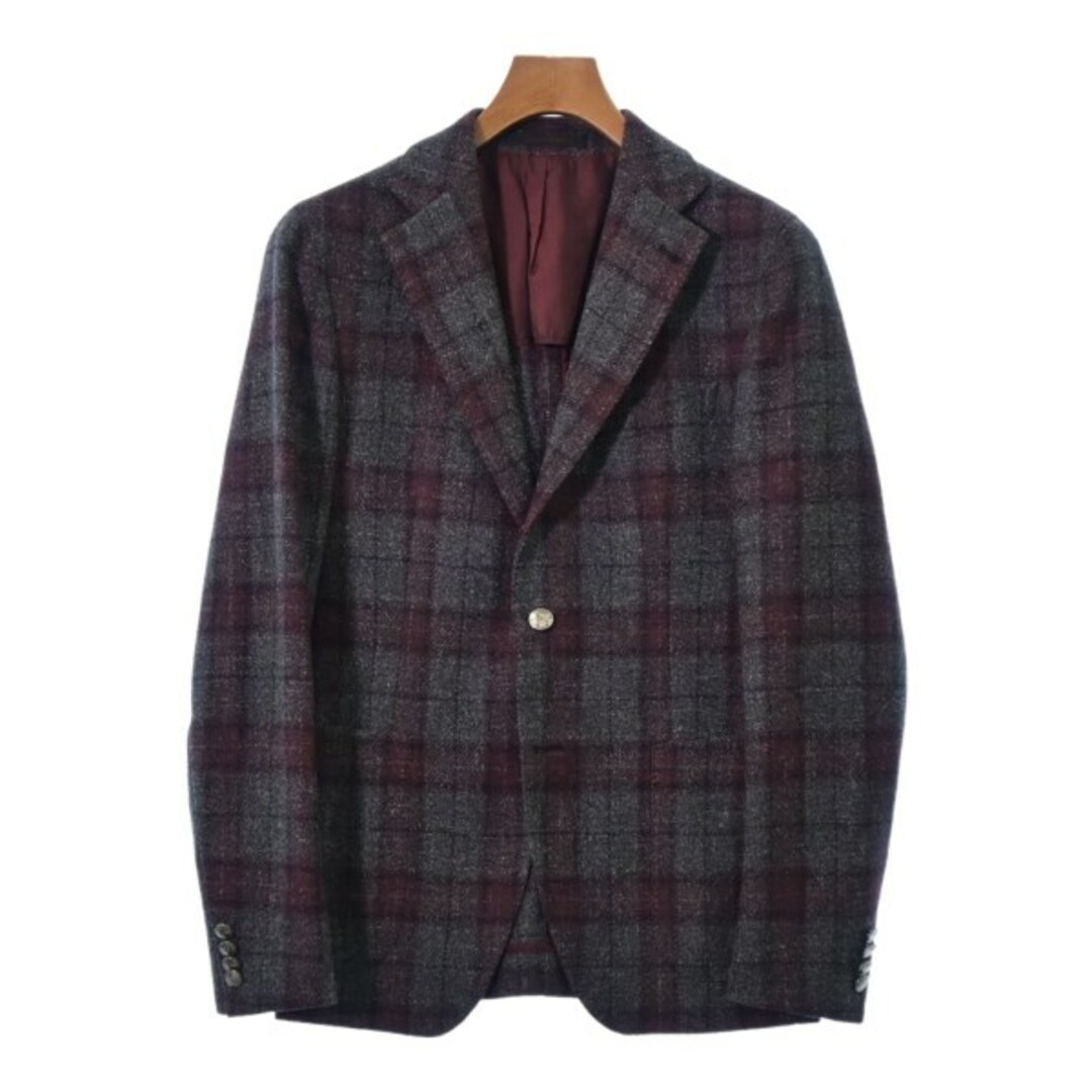 タリアトーレ 46 極美品 TAGLIATORE ジャケット グレー ブラウン タリアトーレ 46 極美品 TAGLIATORE ジャケット グレー ブラウン