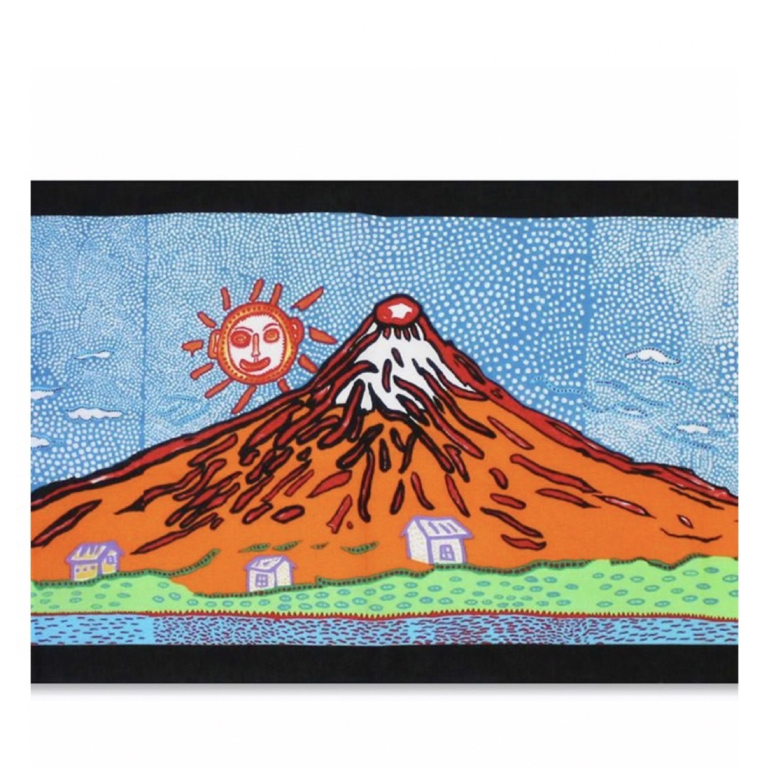 MOMA(モマ)の草間彌生　手ぬぐい　富士山 エンタメ/ホビーのアート用品(その他)の商品写真