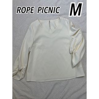 ロペピクニック(Rope' Picnic)のROPE  PICNIC ブラウス　シャツ　トップス　M(シャツ/ブラウス(長袖/七分))