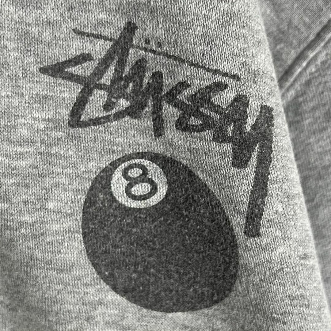 STUSSY   人気モデルステューシー両面ロゴフルジップパーカー 8