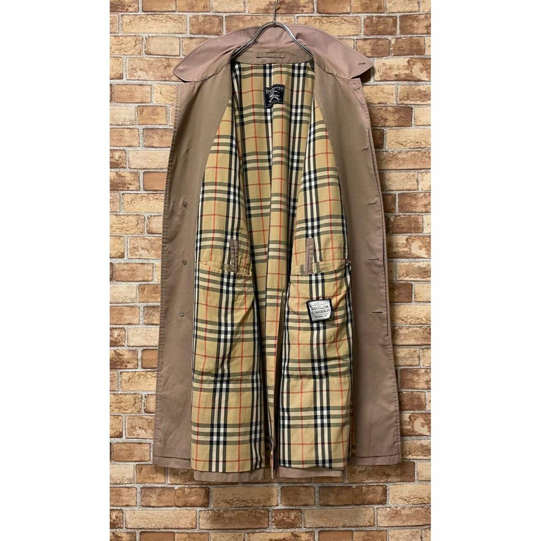 BURBERRY(バーバリー)のバーバリー　イングランド製　ステンカラーコート　ロング　ノヴァチェック. メンズのジャケット/アウター(ステンカラーコート)の商品写真