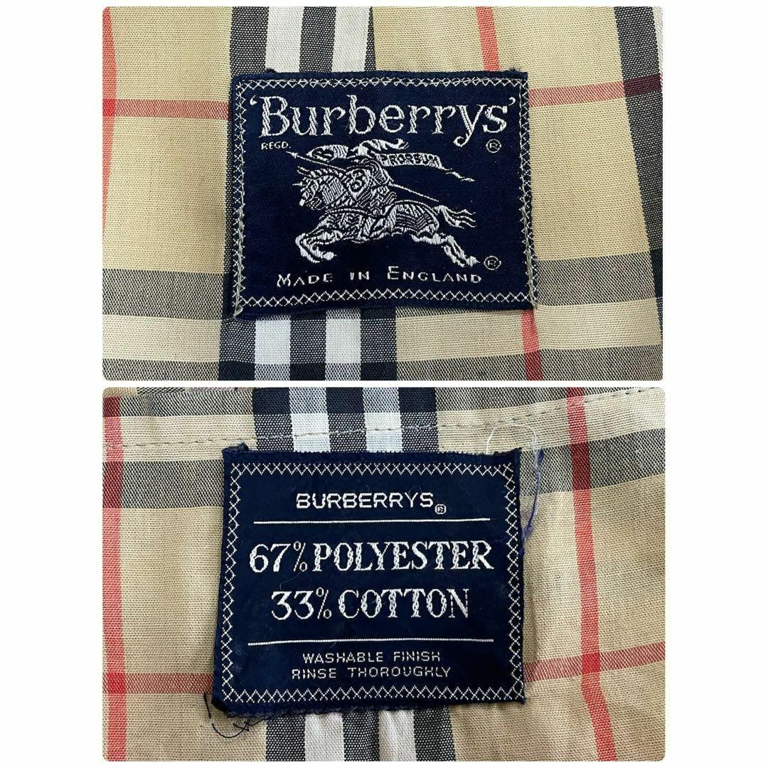 BURBERRY(バーバリー)のバーバリー　イングランド製　ステンカラーコート　ロング　ノヴァチェック. メンズのジャケット/アウター(ステンカラーコート)の商品写真