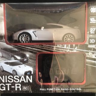 ニッサン(日産)のRC 日産 GT−R NISSAN ラジコン White ホワイト 白(ホビーラジコン)