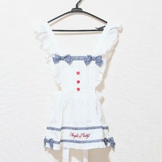 アンジェリックプリティー(Angelic Pretty)のAngelic Pretty　リボンショートエプロン(ミニワンピース)