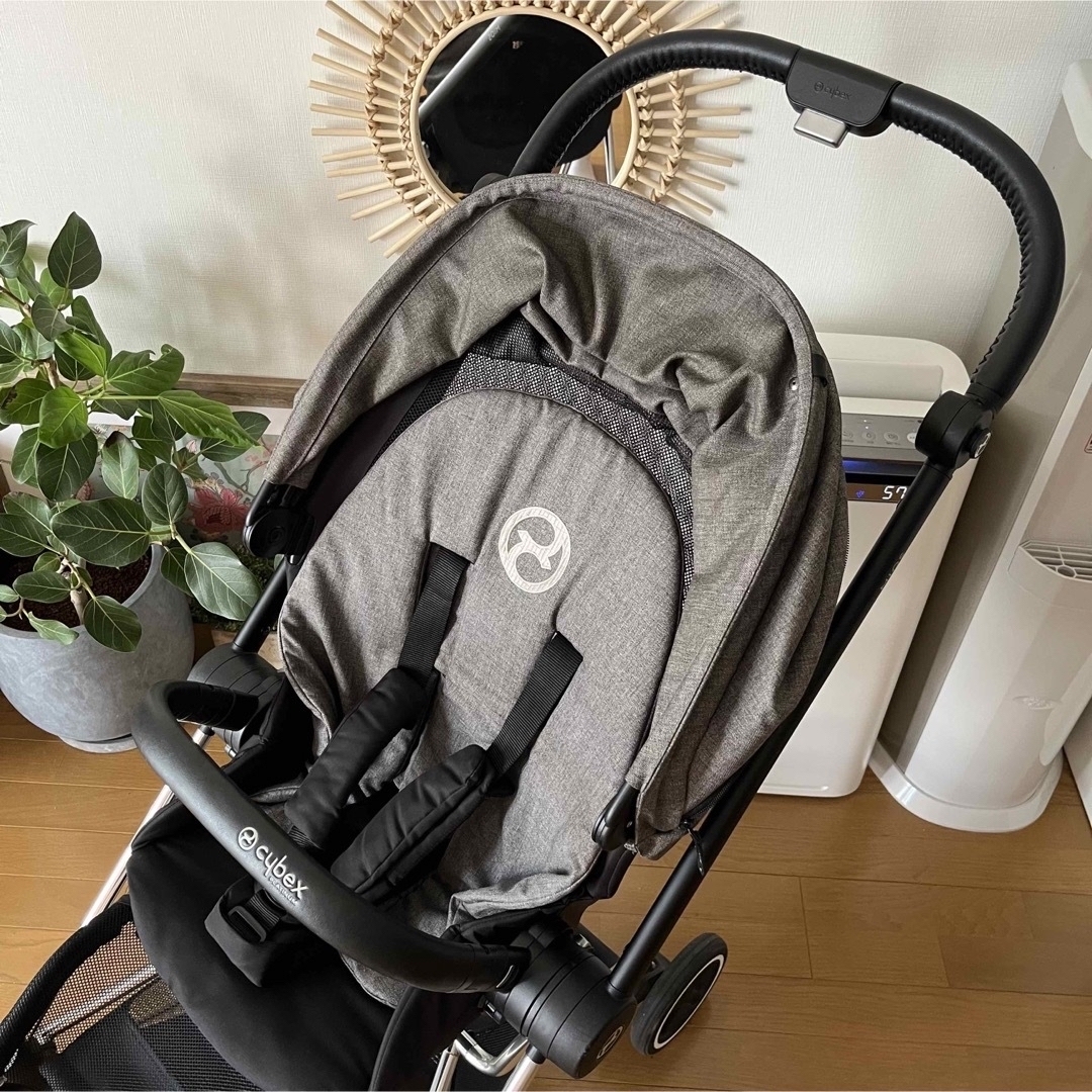 cybex - cybex サイベックス ミオス マンハッタングレー レインカバー