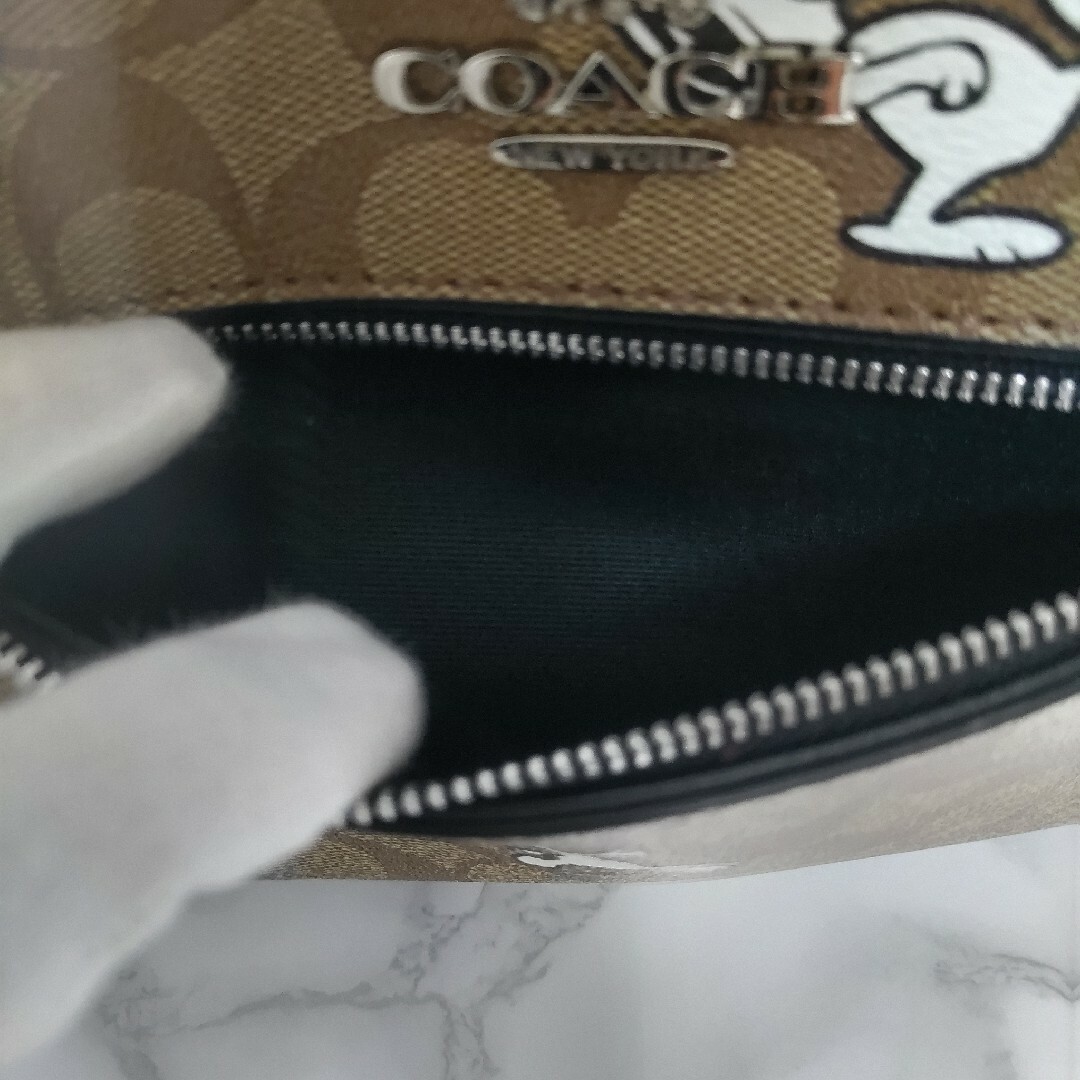 コーチ　COACH スヌーピー　コラボ　ミニボストンバッグ