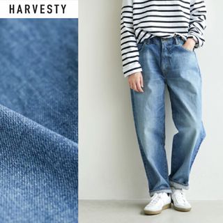 ハーベスティ(HARVESTY)のHARVESTY /BIG DENIM アジャスタブルゴムウエスト ビッグデニム(デニム/ジーンズ)