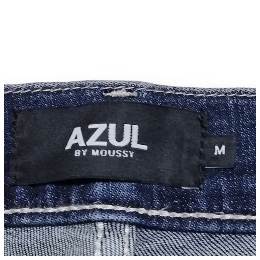 AZUL by moussy アズール 当て布 リペア加工 ダメージ加工 M表記