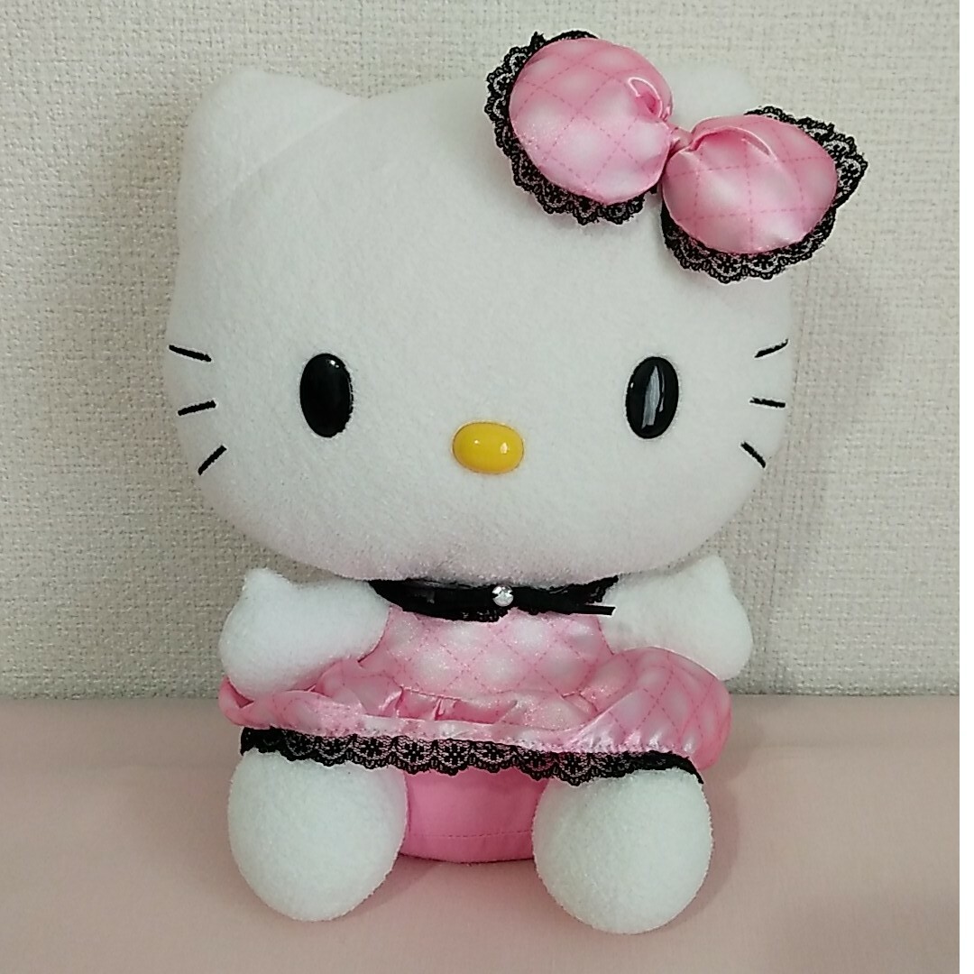 ハローキティ - サンリオ ハローキティ ピンクリボン ぬいぐるみ ハローキティ - サンリオ ハローキティ ピンクリボン ぬいぐるみ