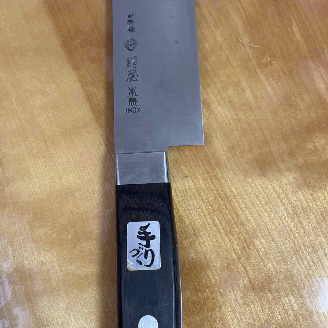 合羽橋 鍔屋 本焼 INBOX カステラナイフ カステラ包丁 390mm-