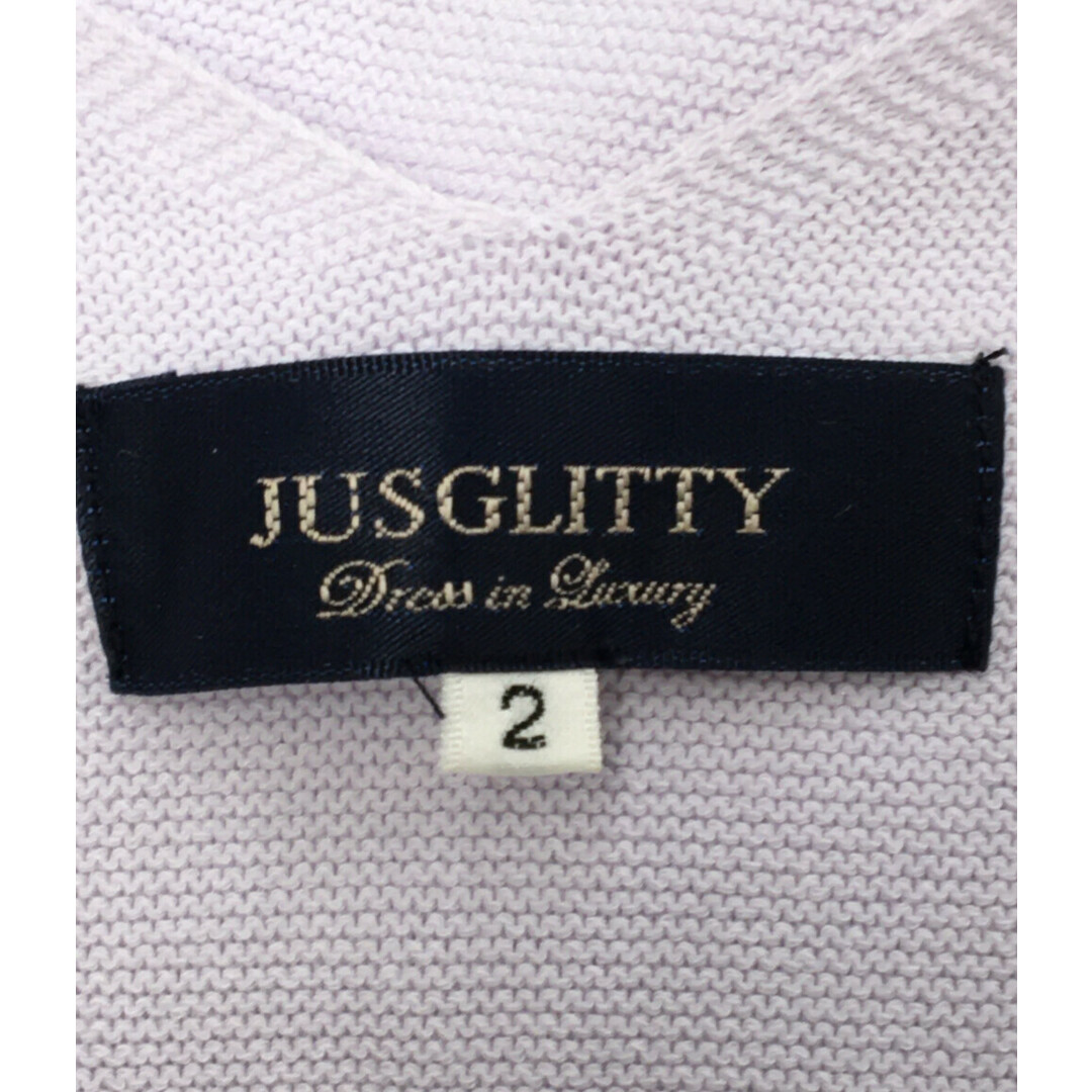 JUSGLITTY(ジャスグリッティー)の美品 ジャスグリッティー ホールガーメント レディースのトップス(ニット/セーター)の商品写真