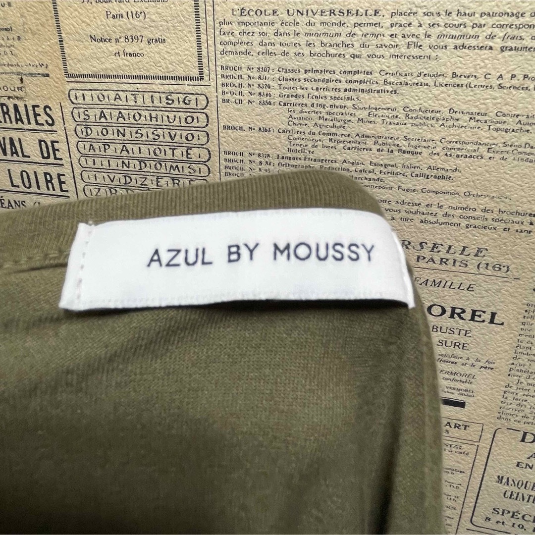 AZUL by moussy(アズールバイマウジー)のAZUL by moussy アズールバイマウジー 半袖カットソー size S レディースのトップス(カットソー(半袖/袖なし))の商品写真