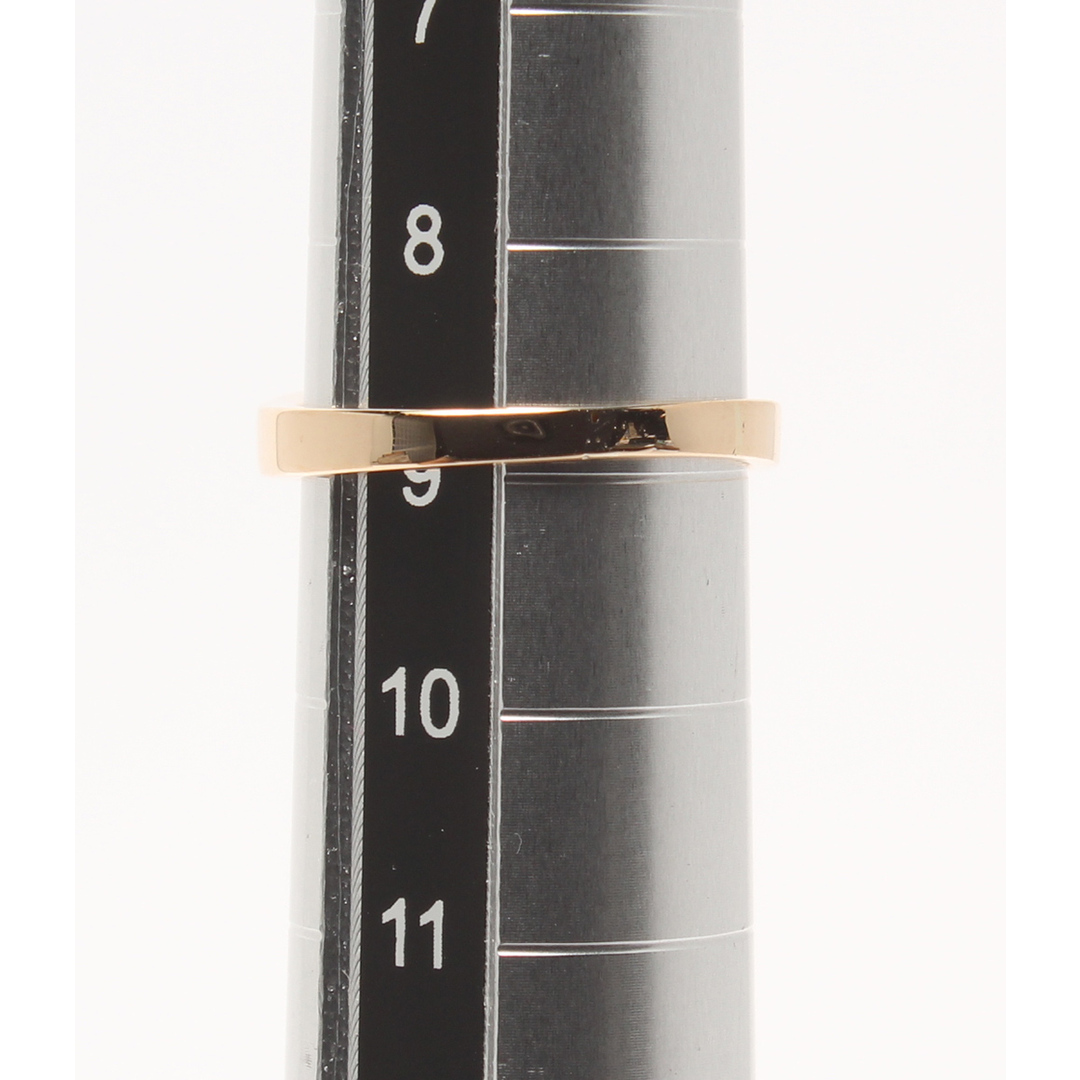 美品   リング 指輪 K18 パール5.5mm ダイヤ    レディース 8号