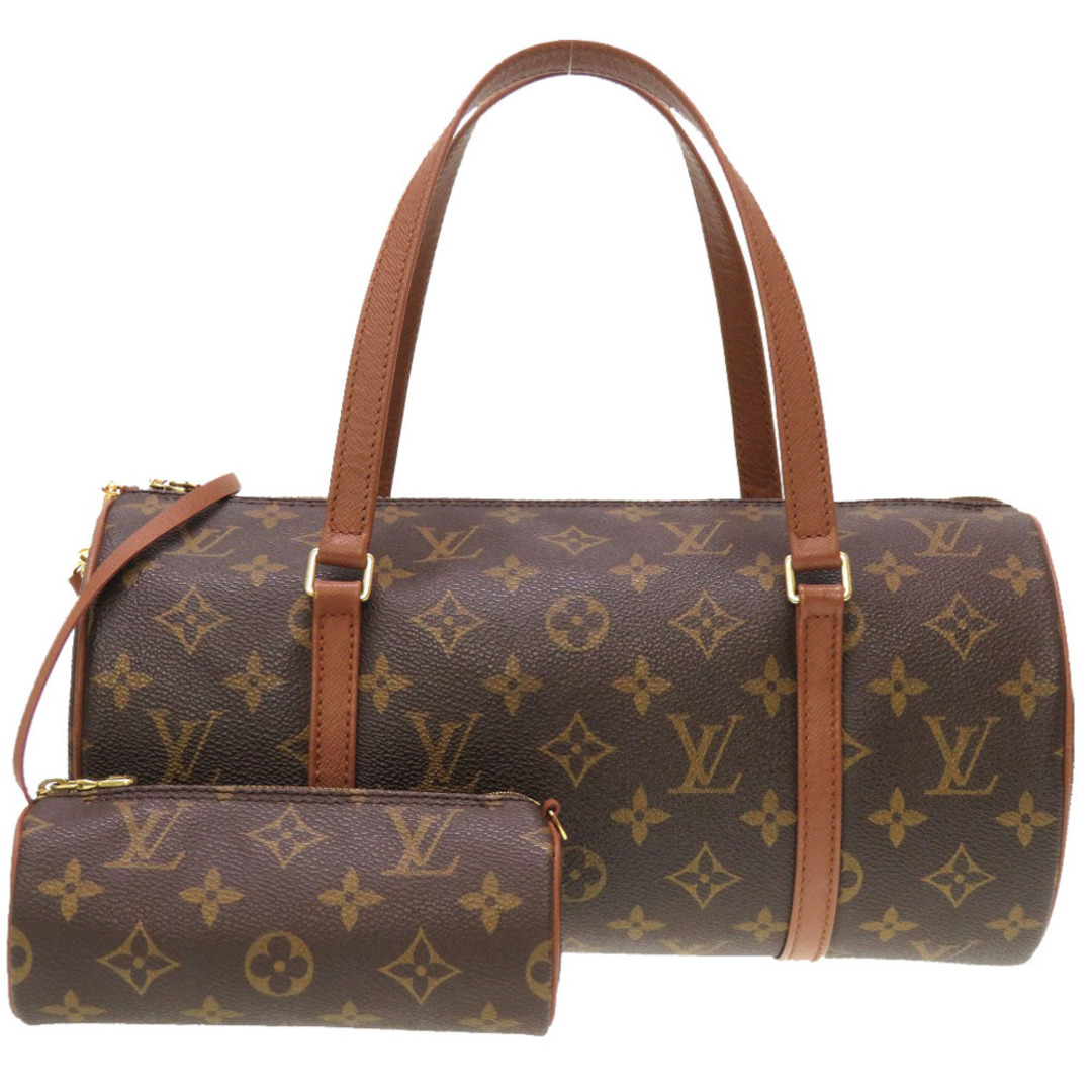 美品 ルイ ヴィトン モノグラム パピヨン30 ポーチ付 M51365 ハンドバッグ バッグ LV 0155  LOUIS VUITTON