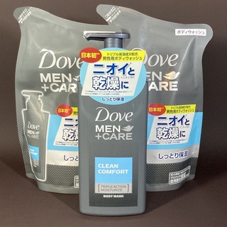 ダヴ(Dove（Unilever）)のダヴメン　＋ケア　ボディウォッシュ　クリーンコンフォート　本体詰替(ボディソープ/石鹸)