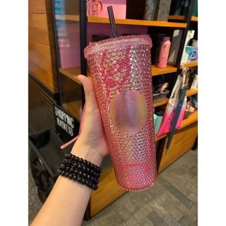 Starbucks - スターバックス BLACKPINK コールドカップ ピンク710ml