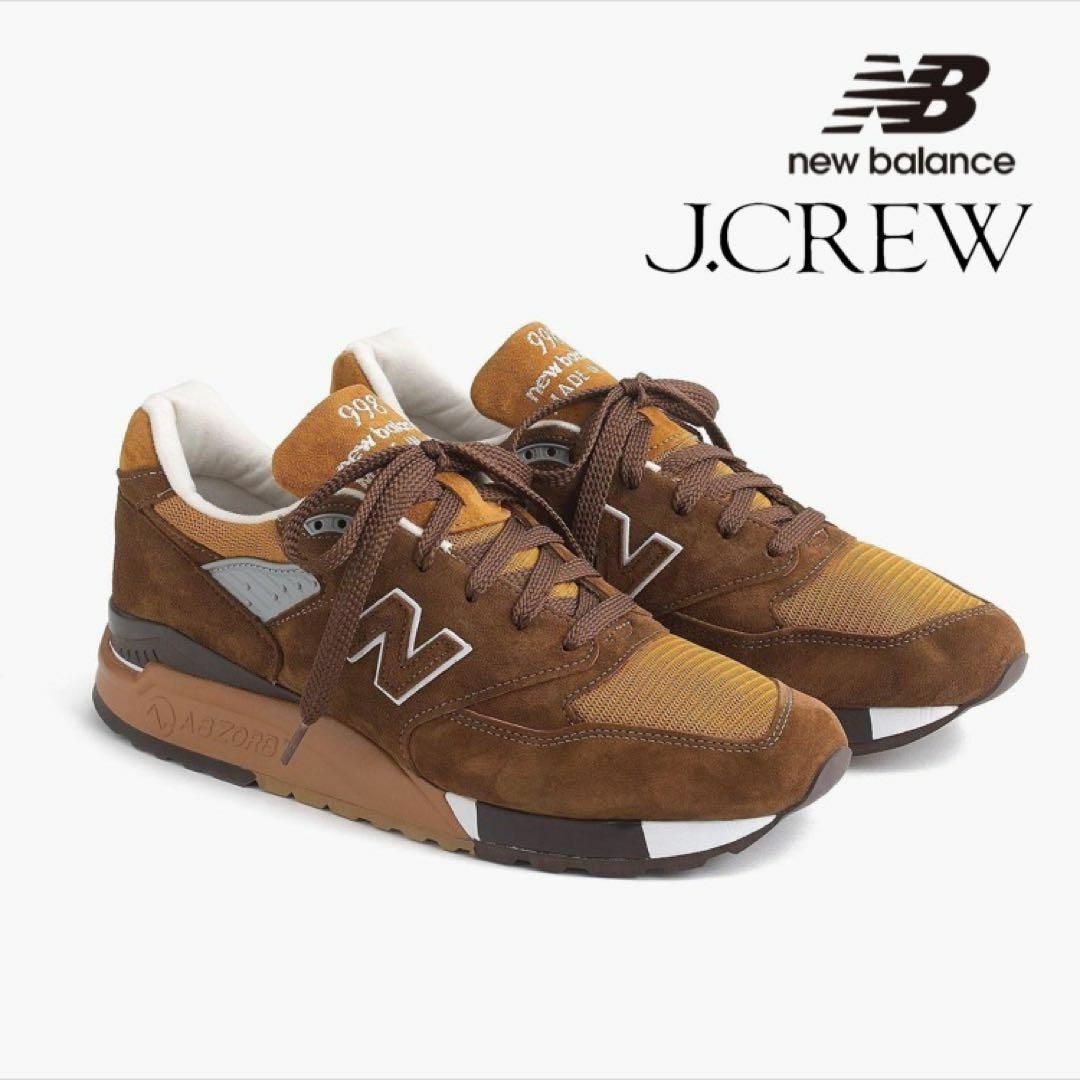 New Balance(ニューバランス)のJ.Crew x New Balance 998 スニーカー 0925 メンズの靴/シューズ(スニーカー)の商品写真