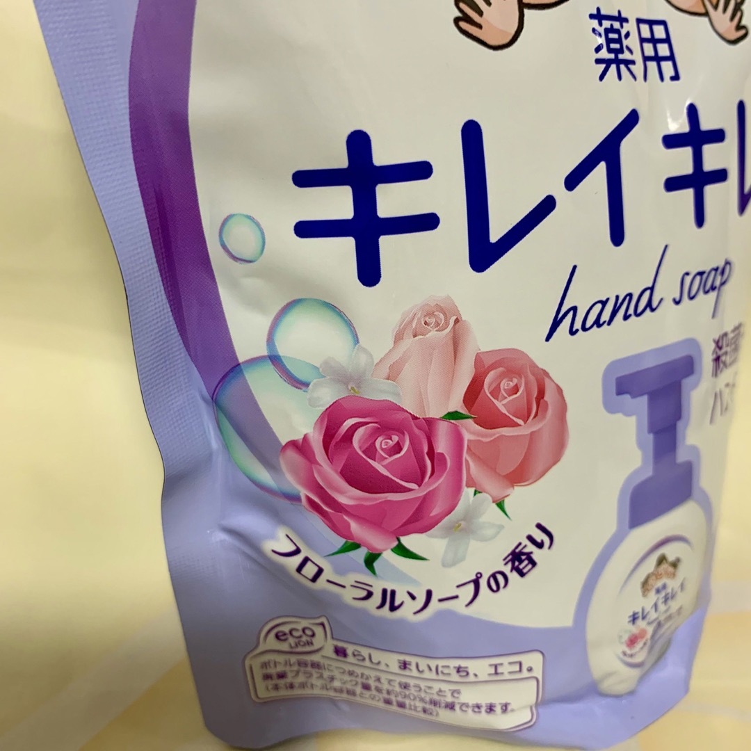 LION(ライオン)の【495ml×3コ】キレイキレイ 泡ハンドソープ　人気の香り 値下不可 コスメ/美容のコスメ/美容 その他(その他)の商品写真