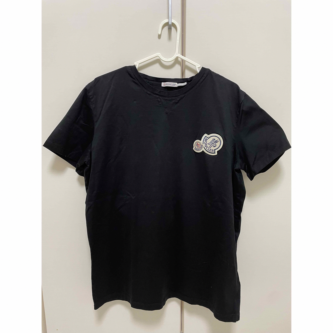 Tシャツ/カットソー(半袖/袖なし)セール‼️MONCLER MAGLIA T-SHIRT ダブルワッペン　Tシャツ