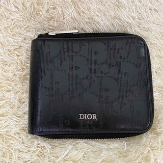 現行✨美品 ディオールDIOR オブリーク ギャラクシー パンチング 財布