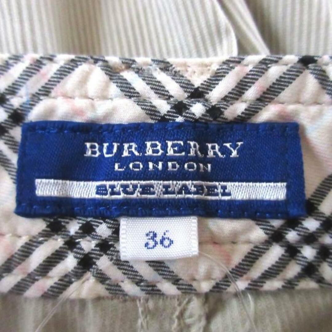 BURBERRY BLUE LABEL - バーバリーブルーレーベル パンツ 36 S -の通販