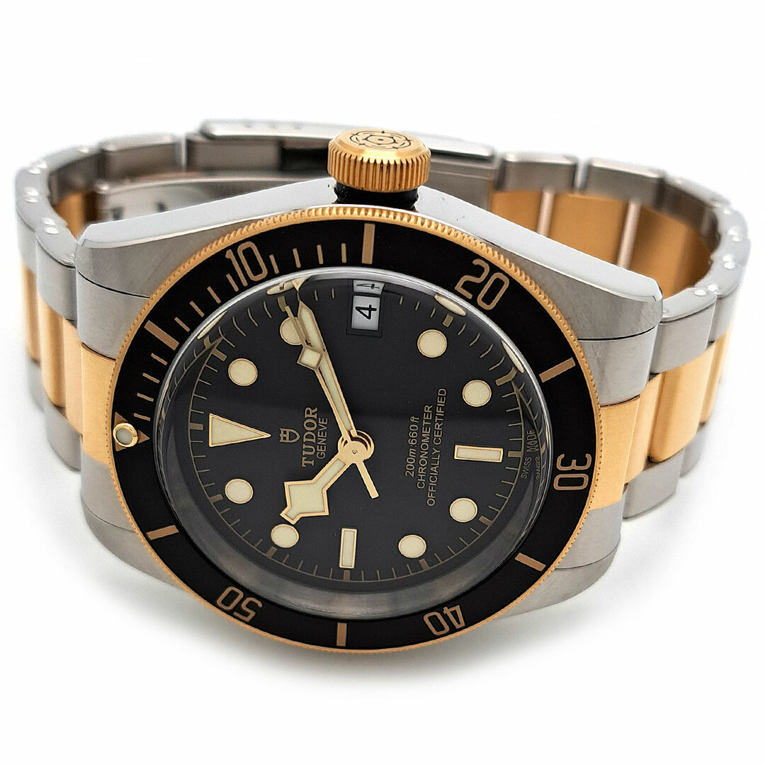 Tudor - チューダー ヘリテージブラックベイ S&G 79733N 自動巻き