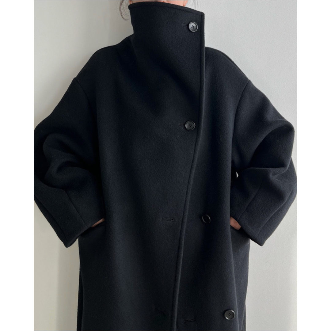 UP NECK OVER DOUBLE COAT