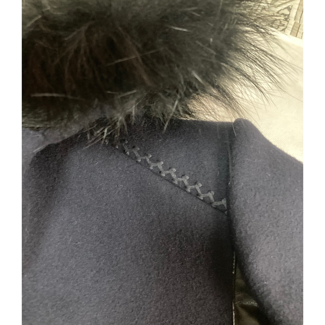 VERSACE(ヴェルサーチ)の⭐️未使用⭐️ヴェルサーチ⭐️コート⭐️ジャケット⭐️FOX⭐️レザー⭐️ レディースのジャケット/アウター(ロングコート)の商品写真
