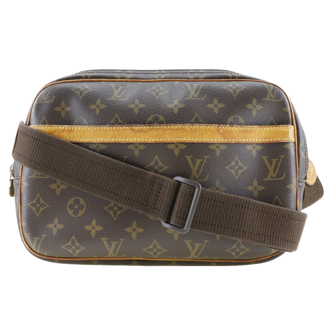 【LOUIS VUITTON】ルイ・ヴィトン リポーターPM M45254 モノグラムキャンバス 茶 SP1024 ユニセックス ショルダーバッグ |  フリマアプリ ラクマ