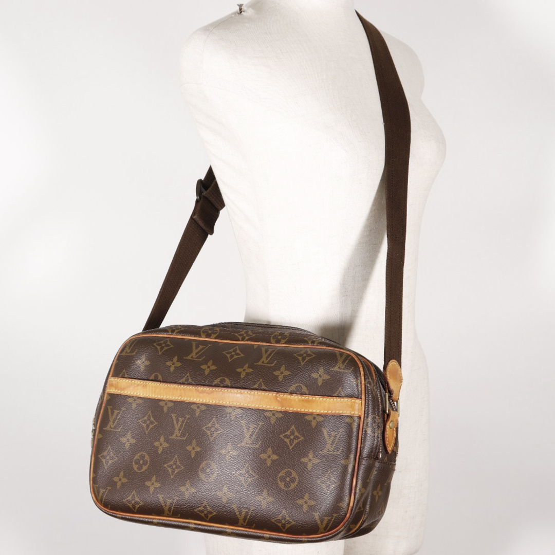 LOUIS VUITTON　リポーターPM　M45254　モノグラム　ショルダーバッグ　レディース　メンズ　ユニセックス　シンプル　ギフト　プレゼント包装可