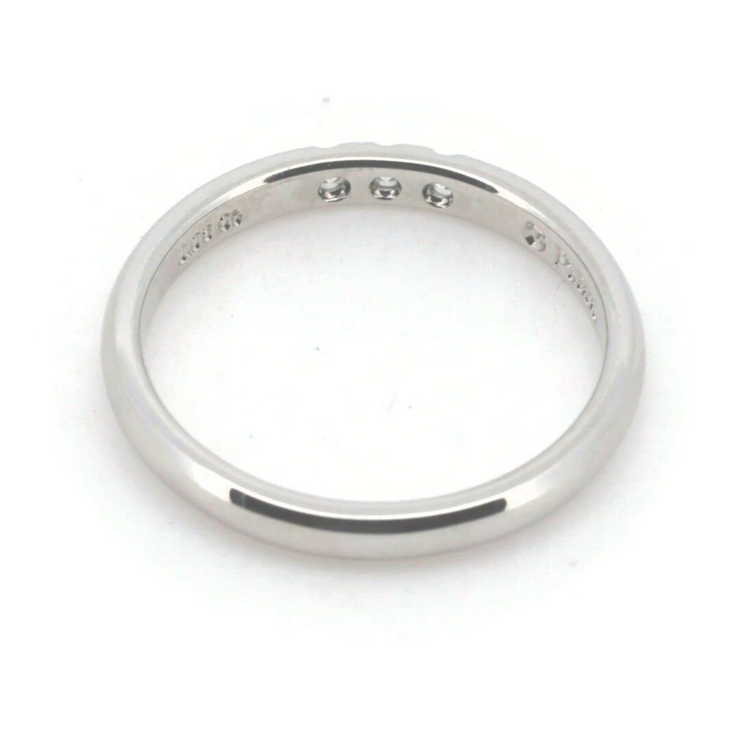MIKIMOTO(ミキモト)の目立った傷や汚れなし ミキモト ダイヤモンド リング 指輪 0.06ct 11号 PT950(プラチナ) レディースのアクセサリー(リング(指輪))の商品写真