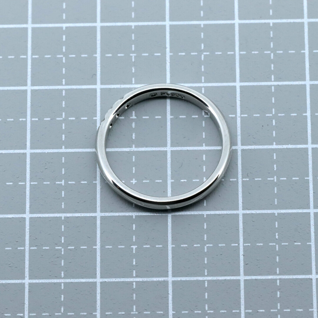 MIKIMOTO(ミキモト)の目立った傷や汚れなし ミキモト ダイヤモンド リング 指輪 0.06ct 11号 PT950(プラチナ) レディースのアクセサリー(リング(指輪))の商品写真
