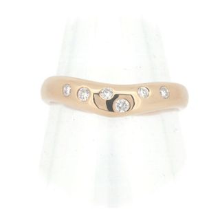 スタージュエリー(STAR JEWELRY)の目立った傷や汚れなし スタージュエリー ダイヤモンド リング 指輪 0.12ct 11号 K18PG(18金 ピンクゴールド)(リング(指輪))