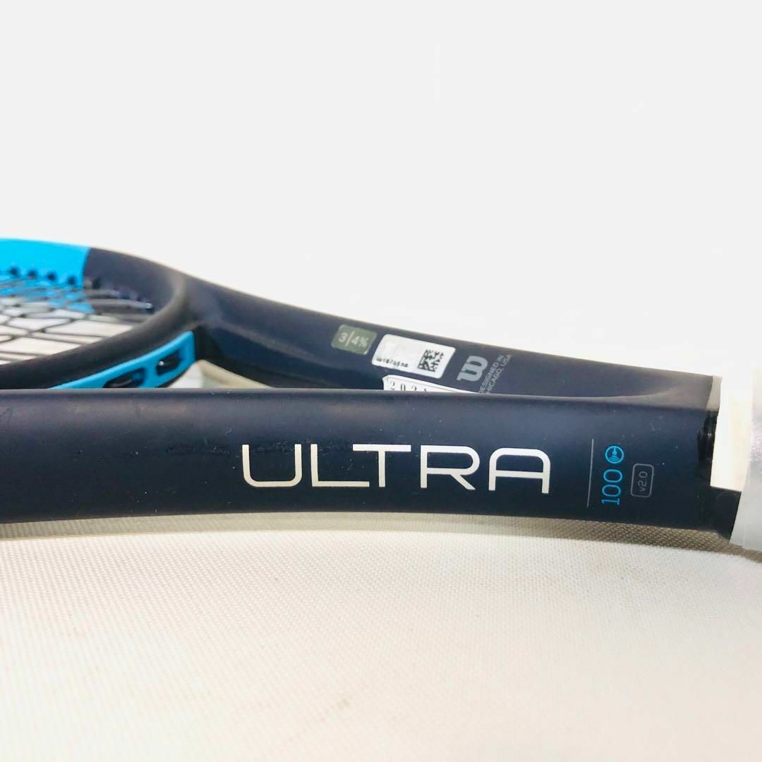 ☆【良品】Wilson Ultra 100 V2.0 テニスラケット G3-
