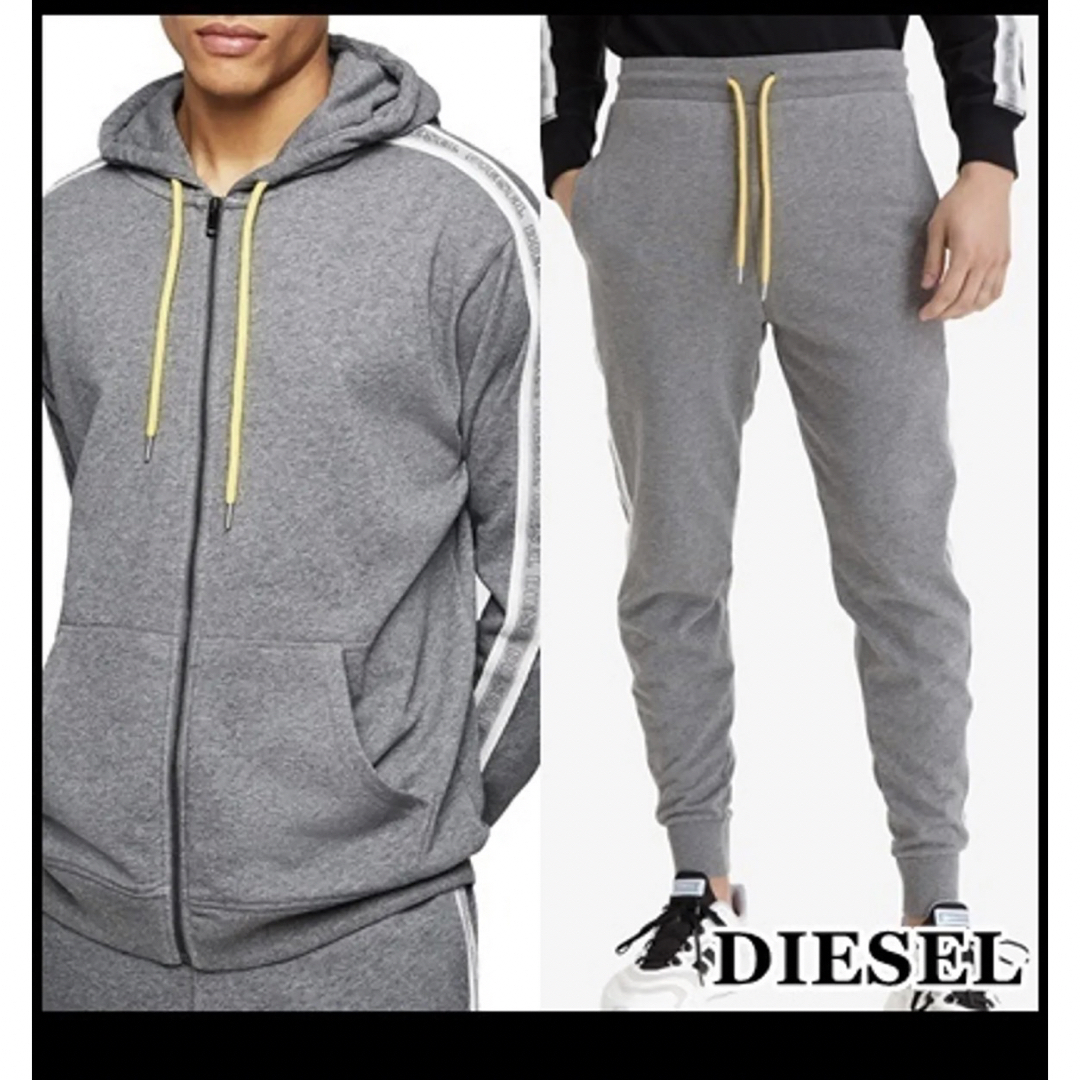 DIESEL(ディーゼル)のdiesel スウェット　セットアップ　XXL メンズのトップス(スウェット)の商品写真