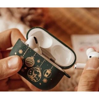 スターバックス(Starbucks)の純正品　海外限定品スターバックス　Apple AirPods Pro ケース　緑(ヘッドフォン/イヤフォン)