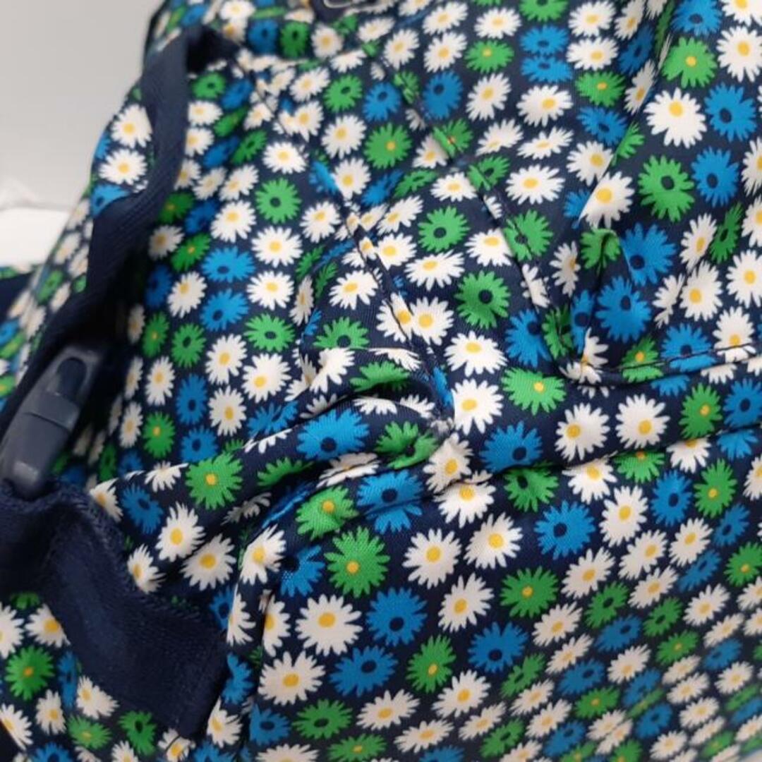 Lesportsac リュック　ネイビー　小花柄