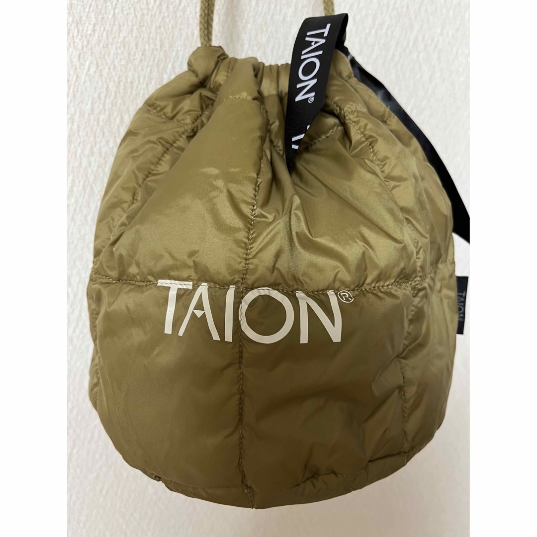 TAION(タイオン)の【TAION】巾着バッグ ハンドメイドのファッション小物(バッグ)の商品写真